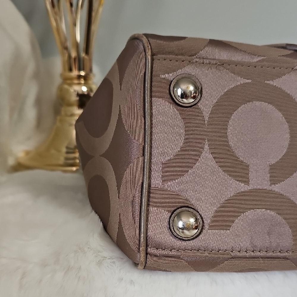 Coach Taylor Op Art Satchel - Picture 11 of 13